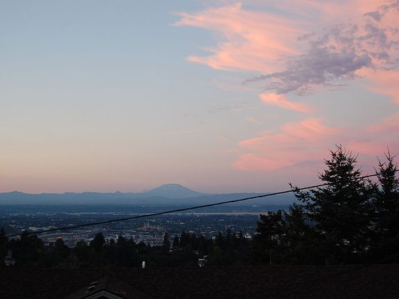 Mt. St. Helens at sunset