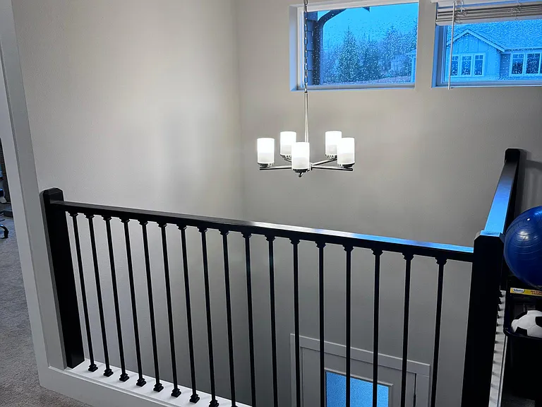 Opening to downstairs