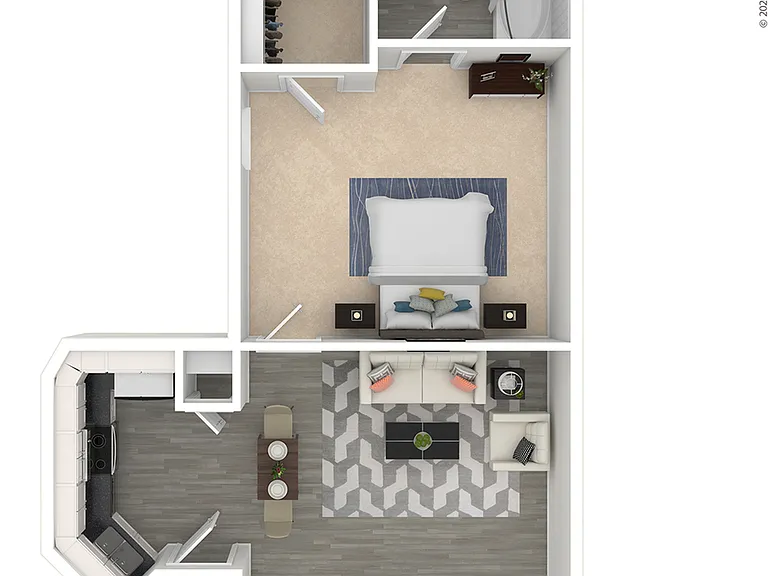 Oak Row North Dallas - A4 Floor Plan Oak Row North Dallas - A4 Floor Plan