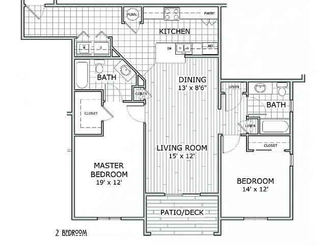 Floor plan Morris 1