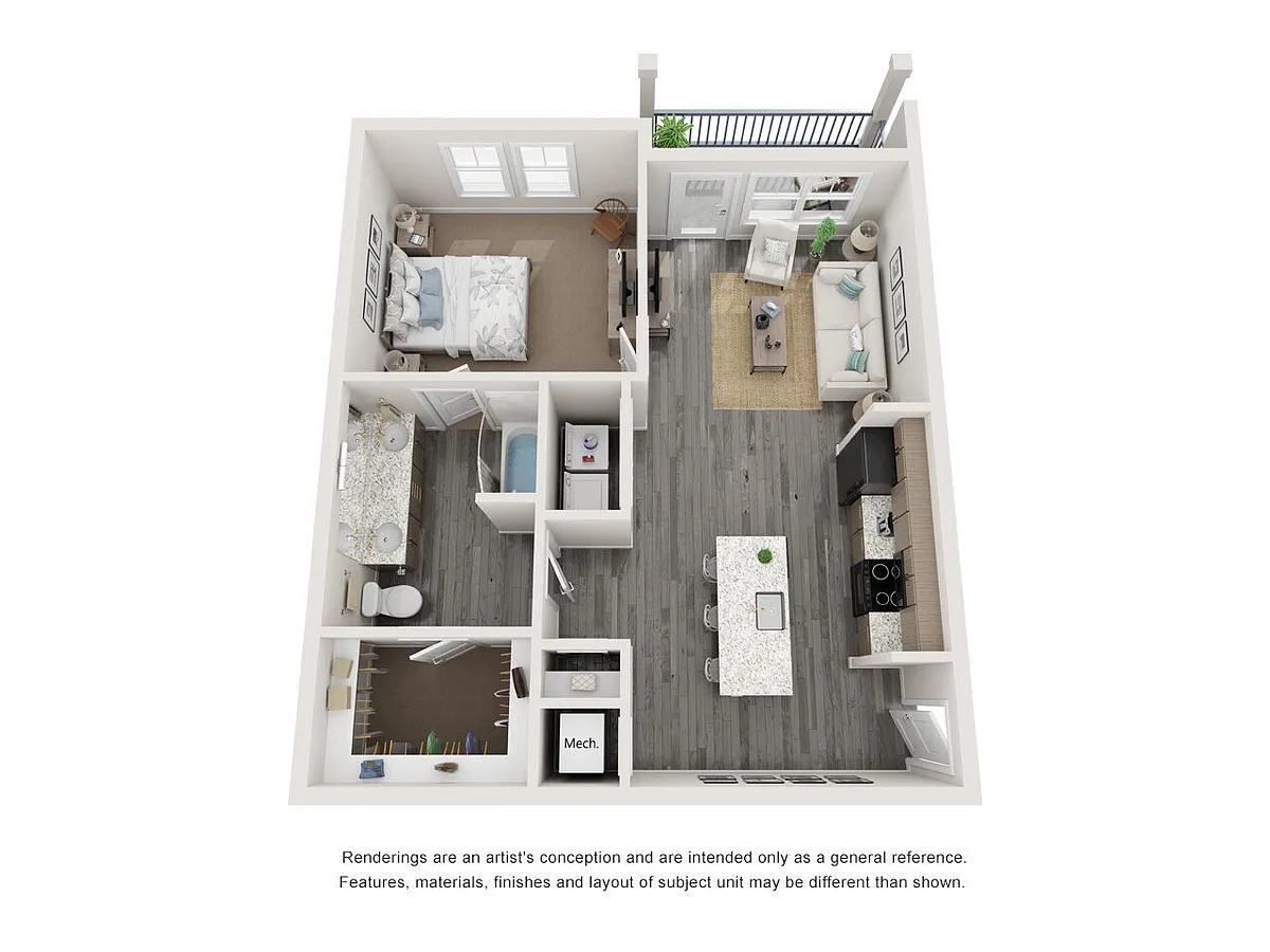 Floor plan The Gardenia