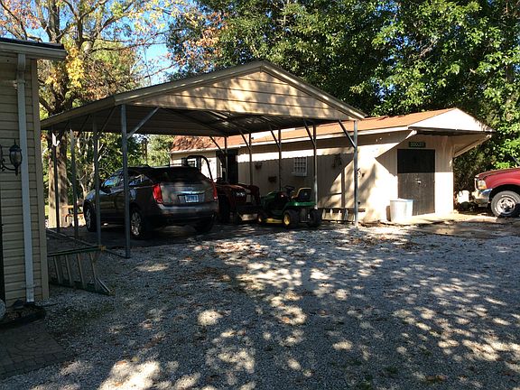 2-Vehicle Carport & Shed