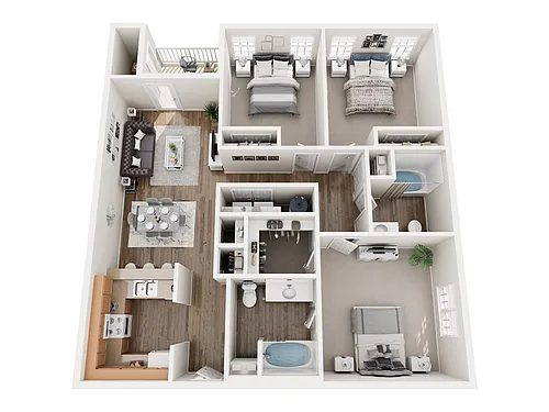 Floor plan Cumberland- Renovated