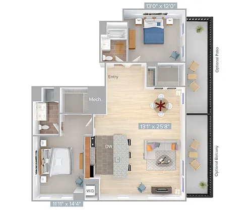 Floor plan B8-1246-1247