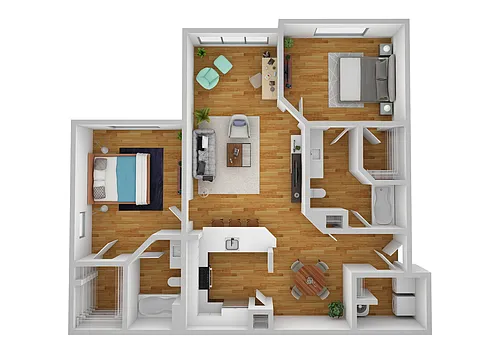 Floor plan B2