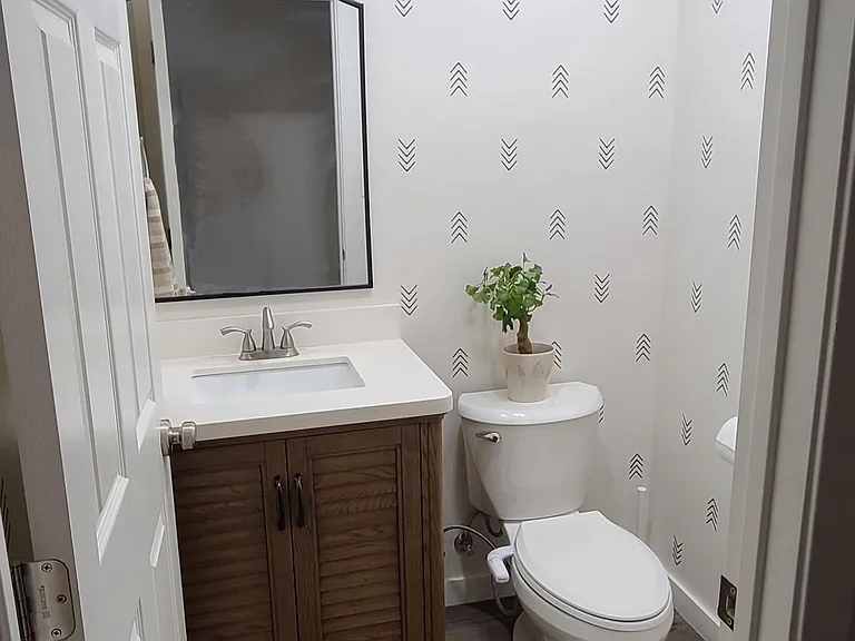 Half Bath off the hallway