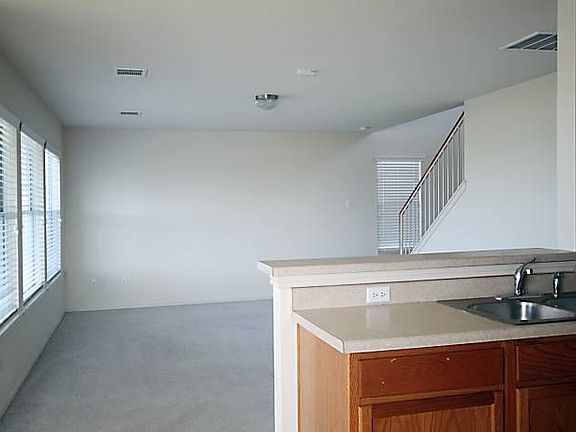 Kitchen open to living
