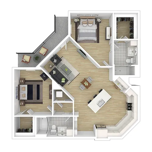 Floor plan B6