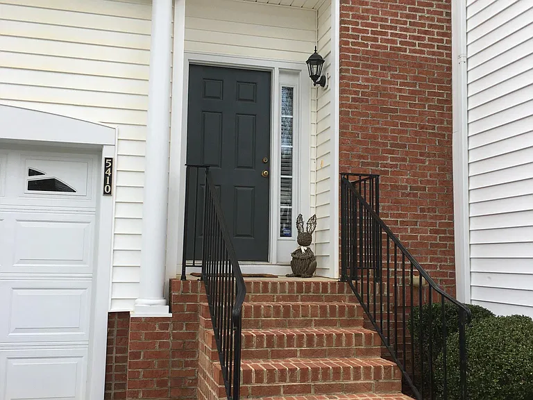 Front door.
