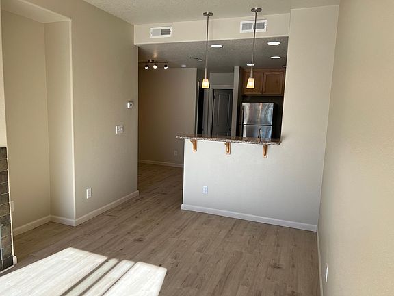 View of kitchen from Living Room