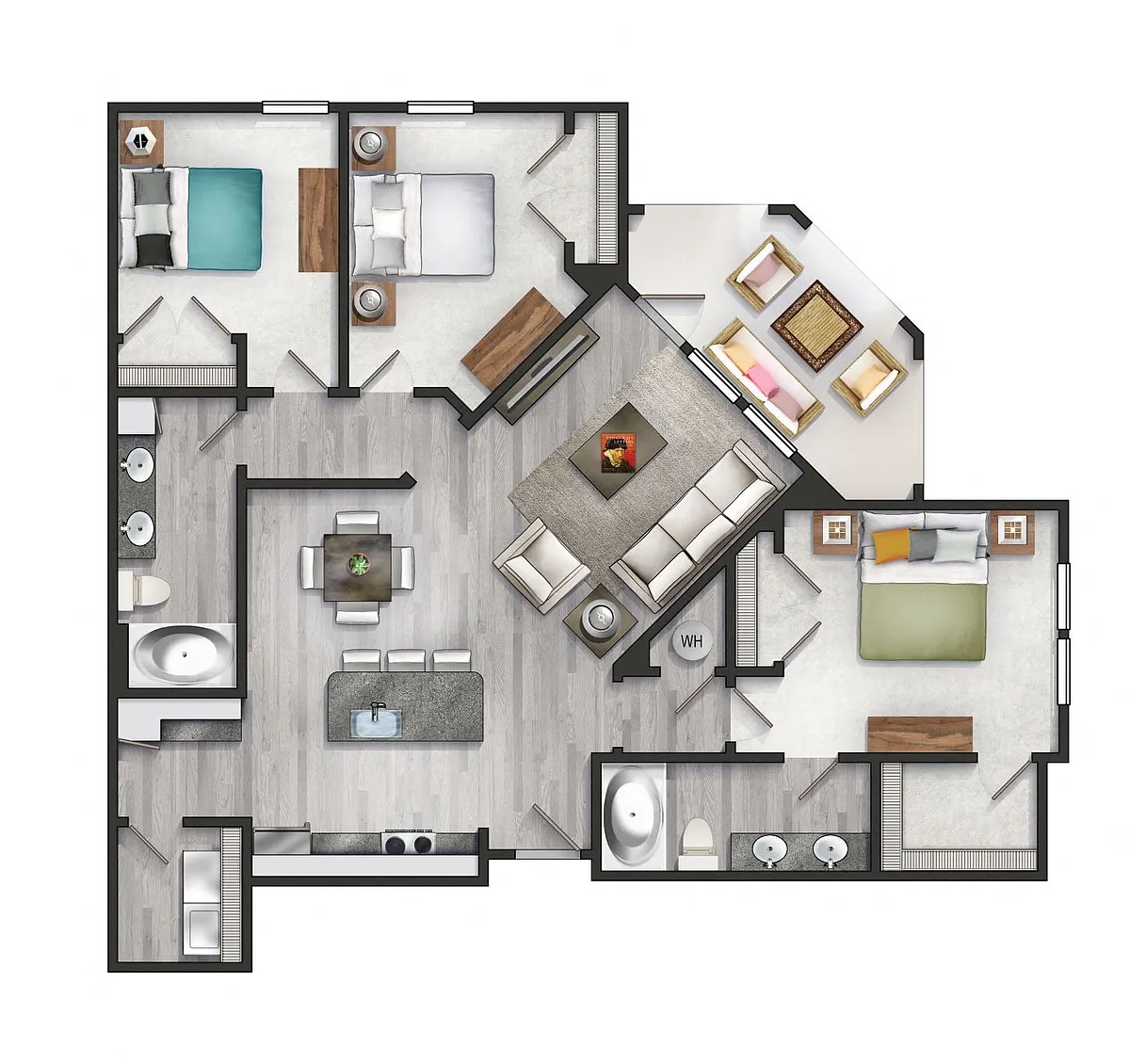 Floor plan Hartwell