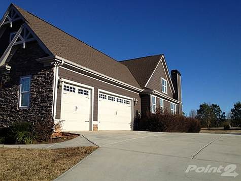 Three Car Garage view