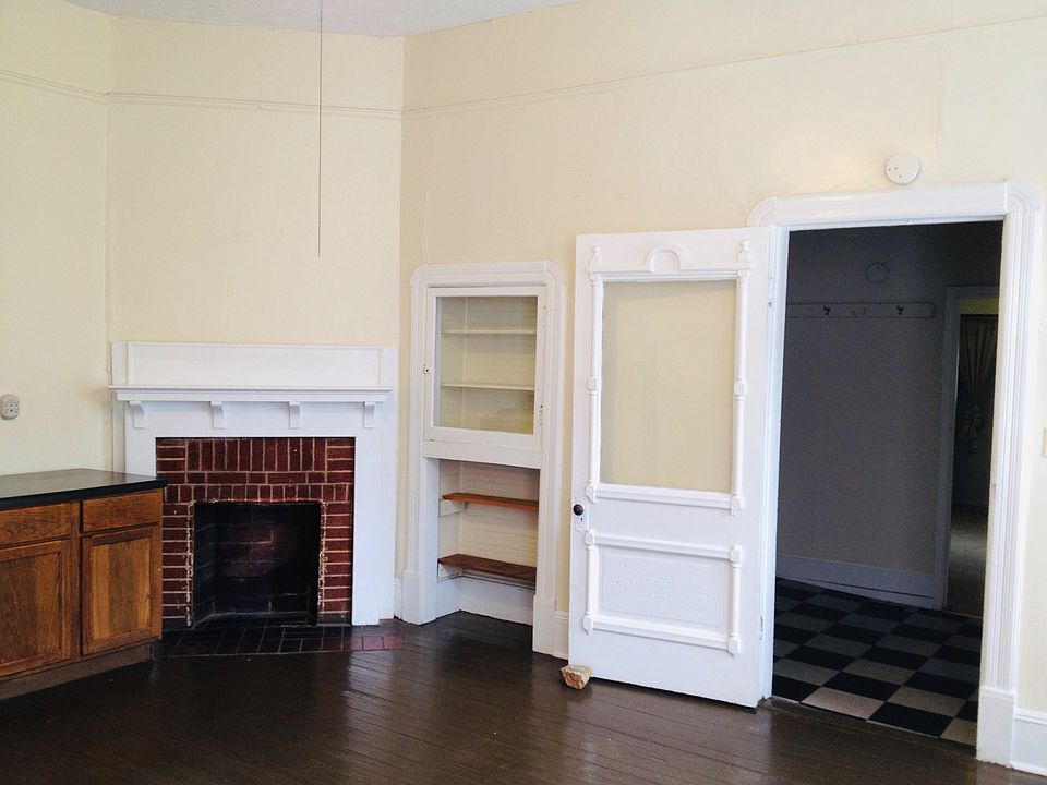 Decorative Fireplace and Cabinets
