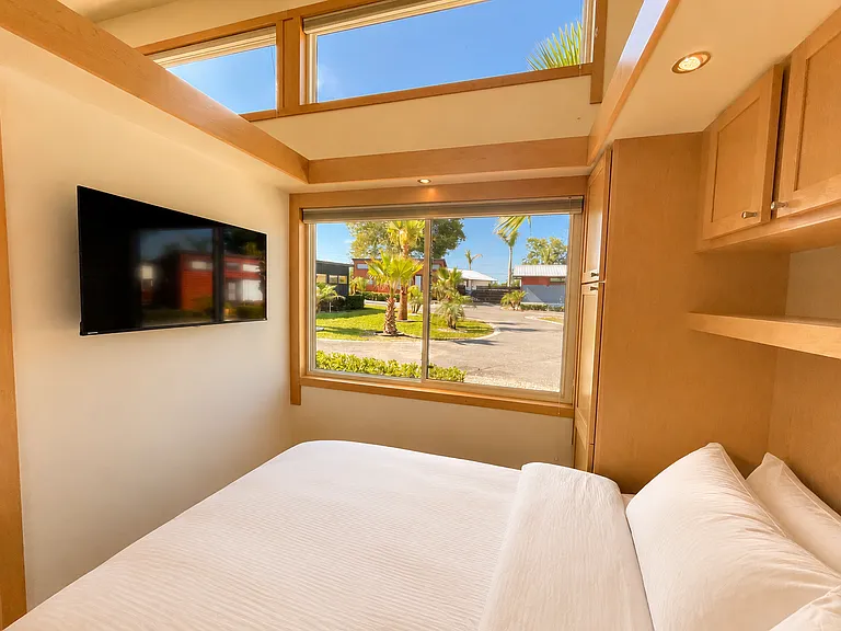 Private First-Floor Bedroom with Queen Bed and Smart TV