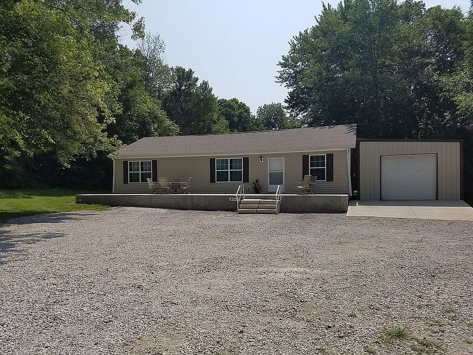 Front view of the house. 