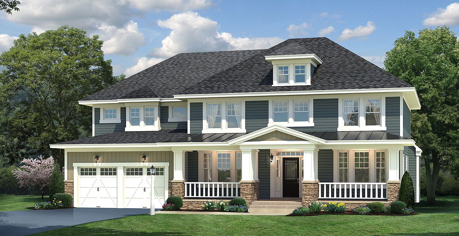Dover Craftsman Plan, Cross Creek at Compass Pointe