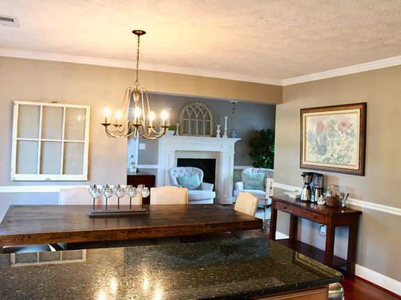 Kitchen overlook to Dining