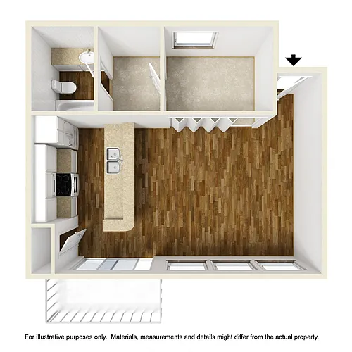 Floor plan Pinehurst-E1