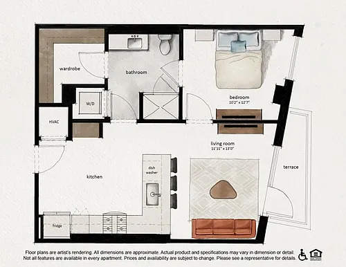 Floor plan A01