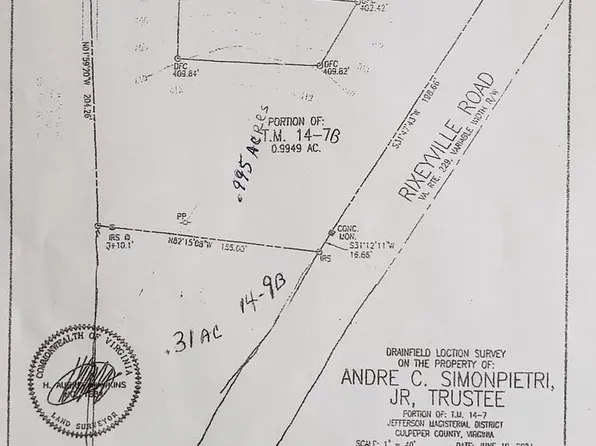 Rixeyville Road & Sheads Mountain Road Land, Rixeyville, VA 22737