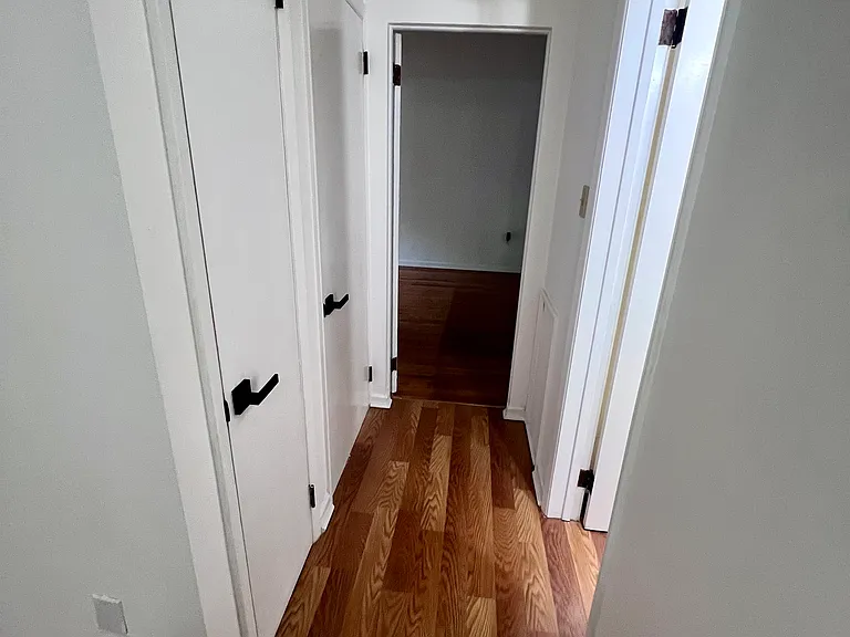 Hallway - Straight ahead is main bedroom