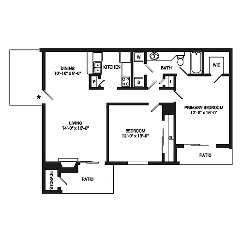 Floor plan B1