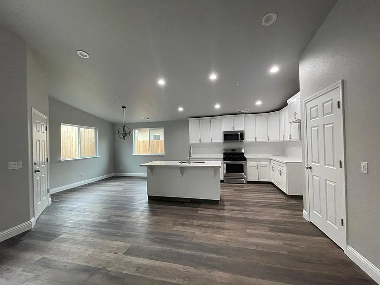 Kitchen and dinning area
