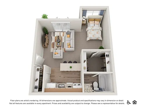 Floor plan Studio