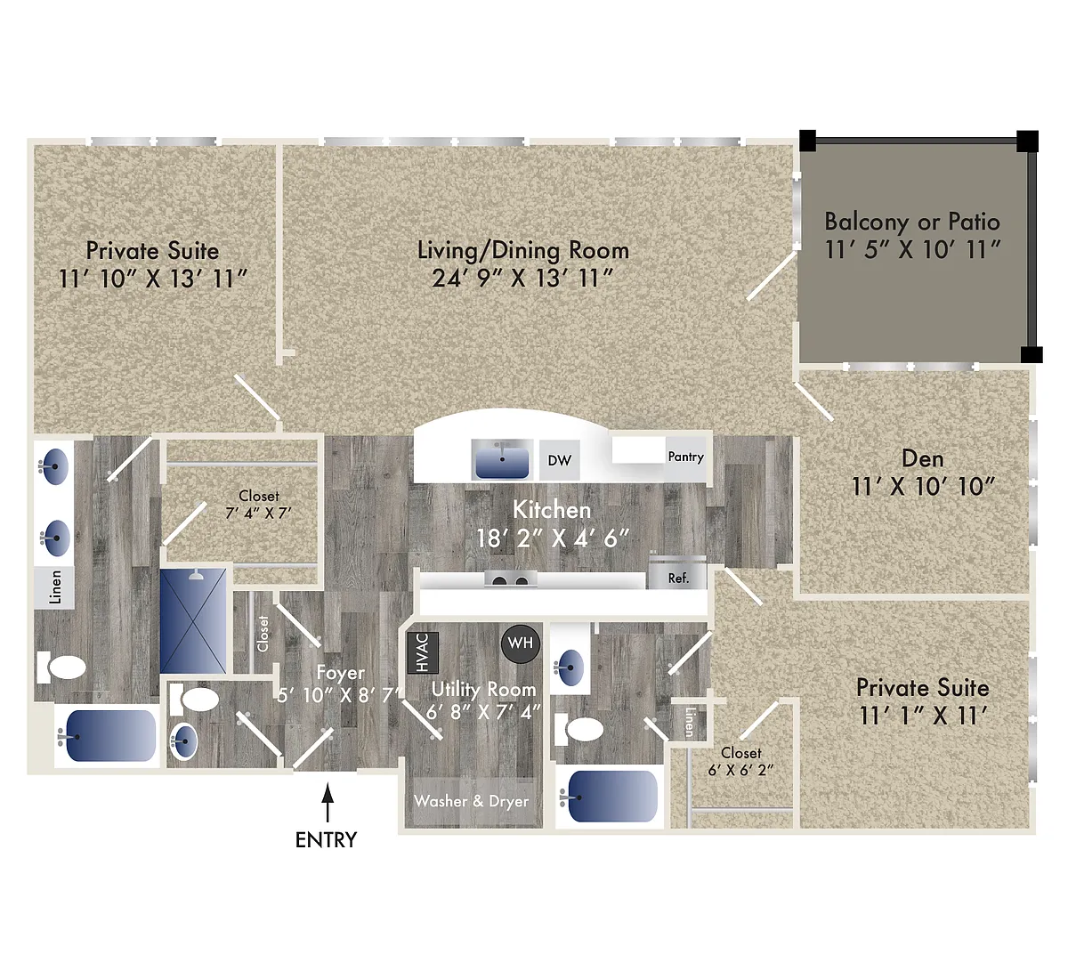Floor plan Zinc