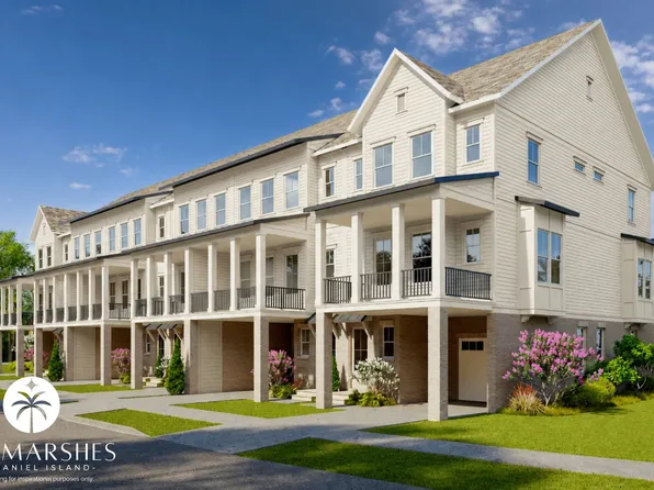 Pagett Plan, Marshes at Daniel Island Townhomes