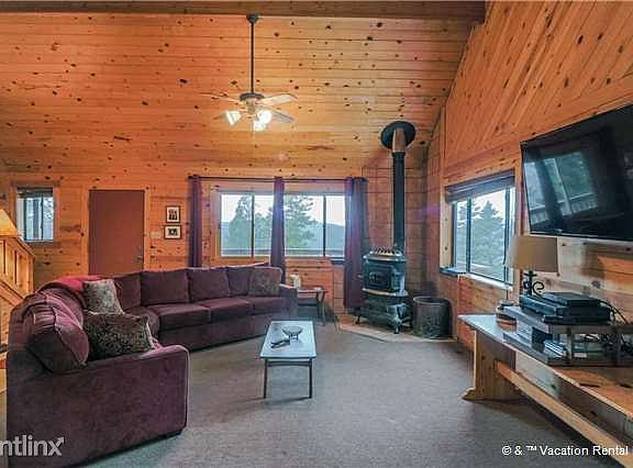 Gather in the lovely living room for movie night!