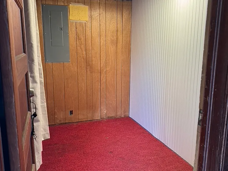 Storage area on ground floor off the entry.