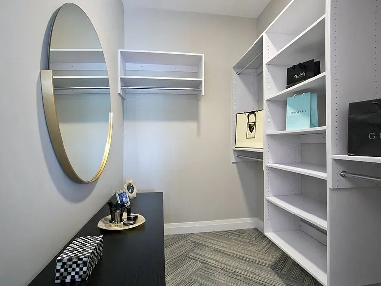 Spacious Walk-in Closet