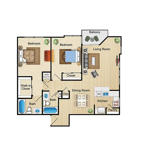 Floor plan Plan L