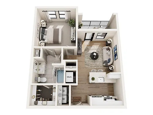 Floor plan A1