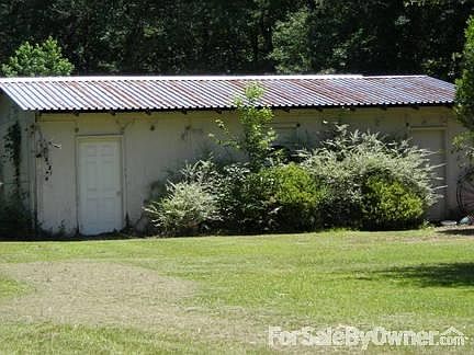 Front view of workshop