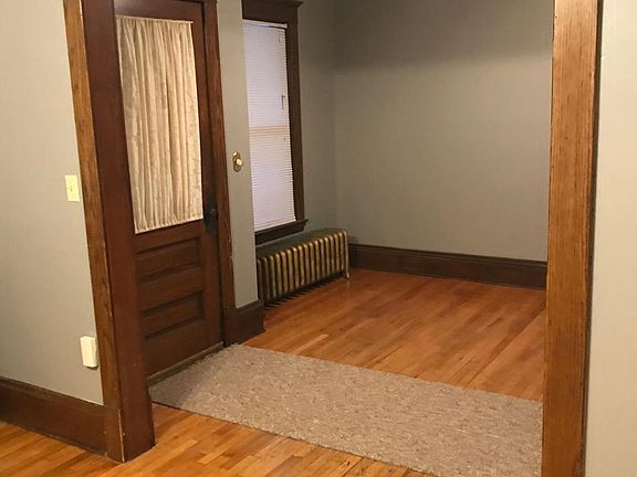 Front entry from living room view