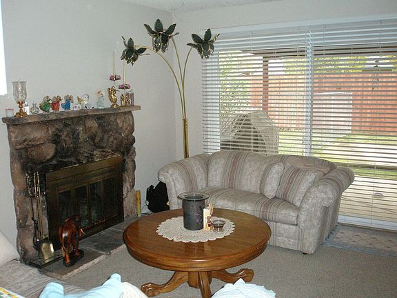 Cozy up in front of this fireplace!