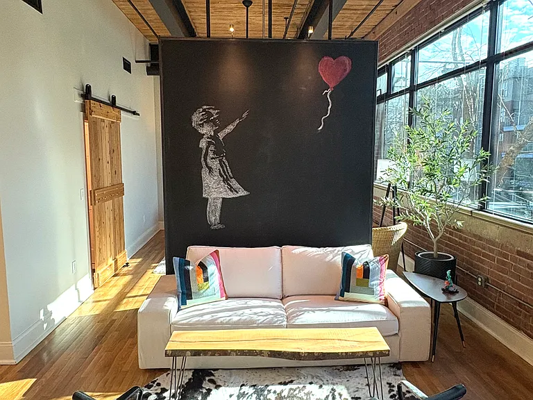 Chalk board and chalk provided. Feel free to create your own backdrop :)
