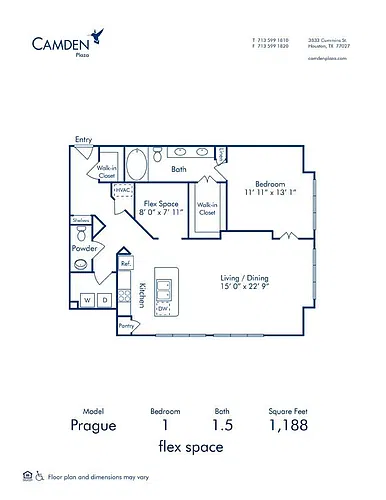 Floor plan Prague