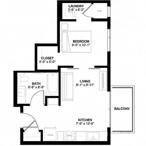 Floor plan A6