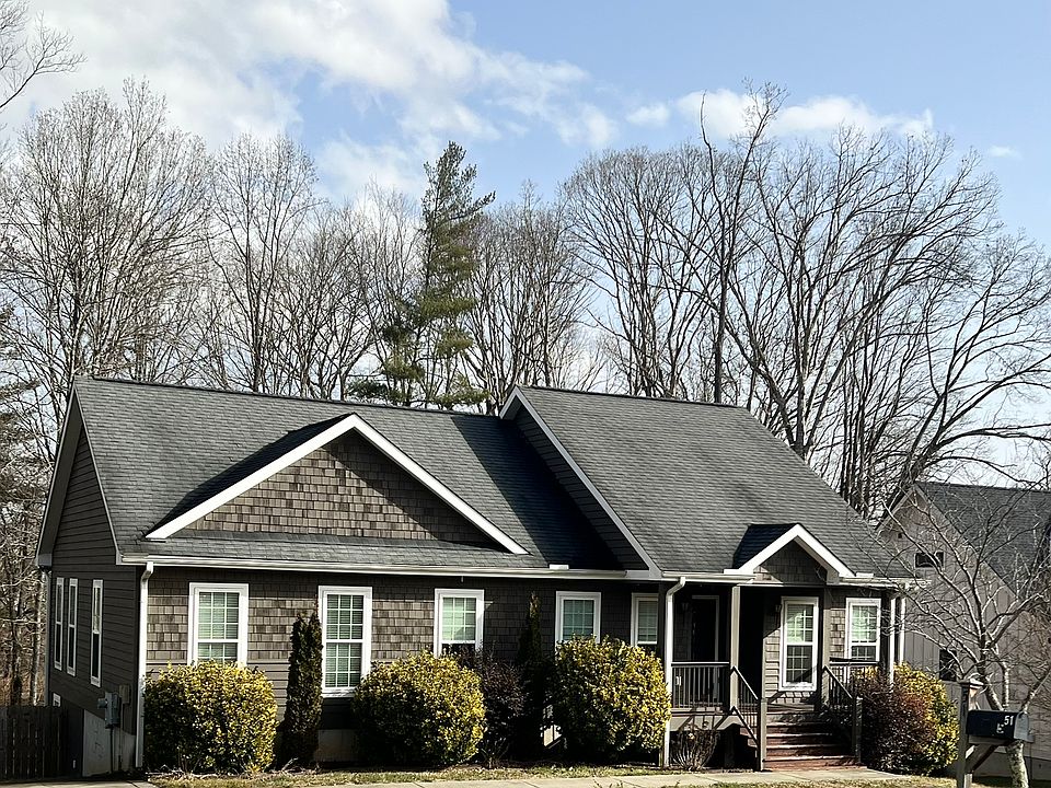 Front of home - large drive on left side