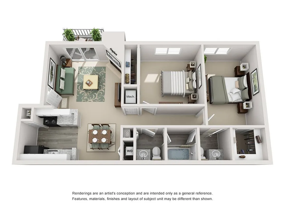 Floor plan Tuscany