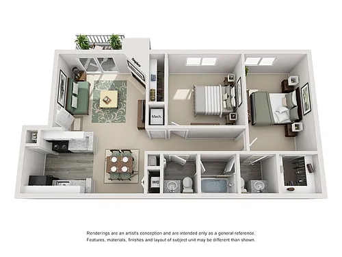 Floor plan Tuscany