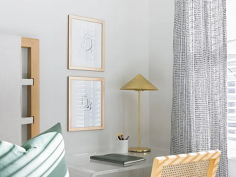 Beautiful multi-purpose bedrooms with space for in-home office