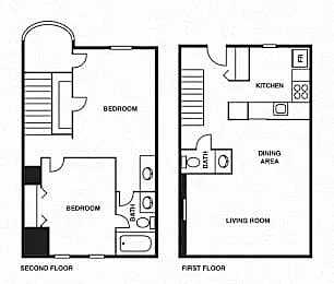 Floor plan akc-2thb