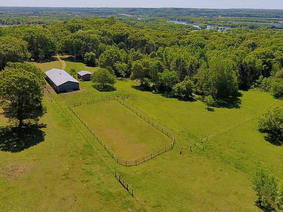 barns, coral and pasture