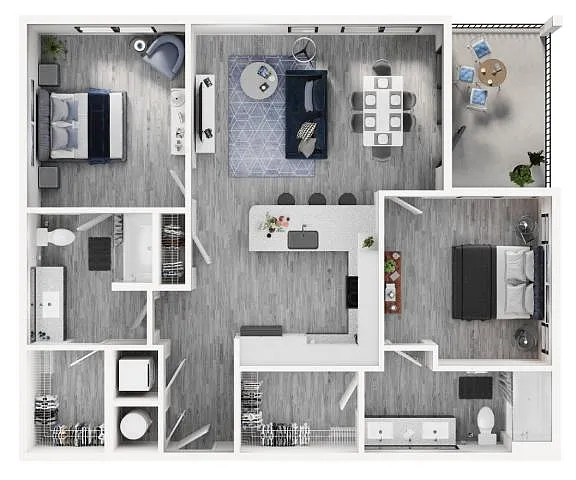 Floor plan B3