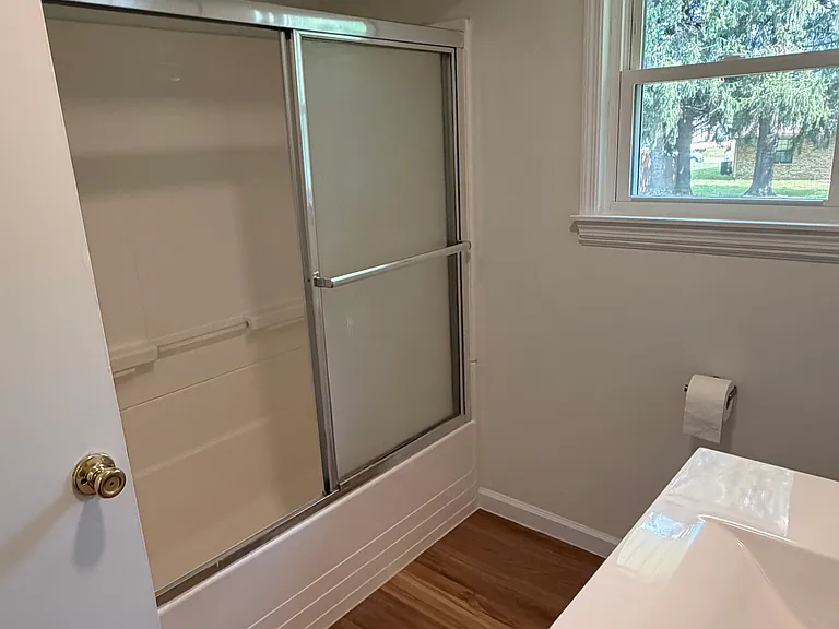 master bathroom tub/shower