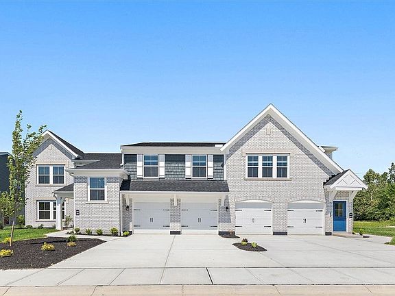 This modern multi-level residence features strikin